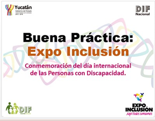 Buena Práctica Conmemoración del día internacional de las Personas con Discapacidad: Expo Inclusión.